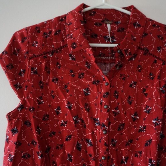 nwt FREE PEOPLE Debby Dot Romper - Picture 4 of 8